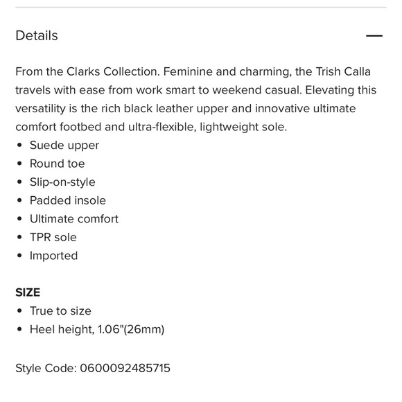 Clarks “Trish” slip on loafers - Picture 5 of 7